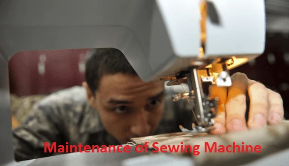 Preventive Maintenance of Pattern Sewing Machine